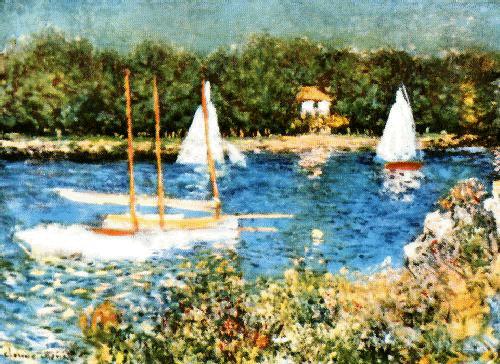 Claude Monet The Seine at Argenteuil Germany oil painting art